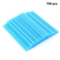 thumbnail image 4 of 100 pzas de plástico desechables no tóxicas con boca plana (azul claro), 4 of 5