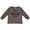 Charcoal Grey, variant on Papas Future Hunting Buddy Boys or Girls Long Sleeve Toddler T-Shirt