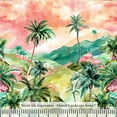 thumbnail image 4 of Ninth Isle Inspiration - Hawaii Landscape Series - 100% Rayon Fabric By The Yard (Series3, Swatch(11"x11")), 4 of 8