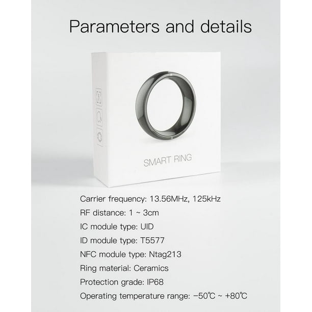 R4 Smart Ring Fashionable Multifunctional Waterproof Smart Ring
