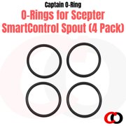 Captain O-Ring Replacement O-Rings for Scepter SmartControl Gas Can Spout 4 Pack
