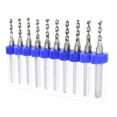 thumbnail image 2 of 10pcs De Tungsteno De Acero CNC Micro Brocas Fresado 1.55mm Sunnimix Brocas de PCB, 2 of 8