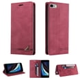thumbnail image 1 of Dteck iPhone 7 Case, iPhone 8 Case, iPhone SE 2020 Case, Credit Card Slot Stand Slim Premium PU Leather & Soft TPU Back Shockproof Flip Folio Book Magnetic Cover For iPhone 7/8/SE 2020,Red, 1 of 14