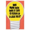 American Greetings Funny Light Bulb Father's Day Card with Foil