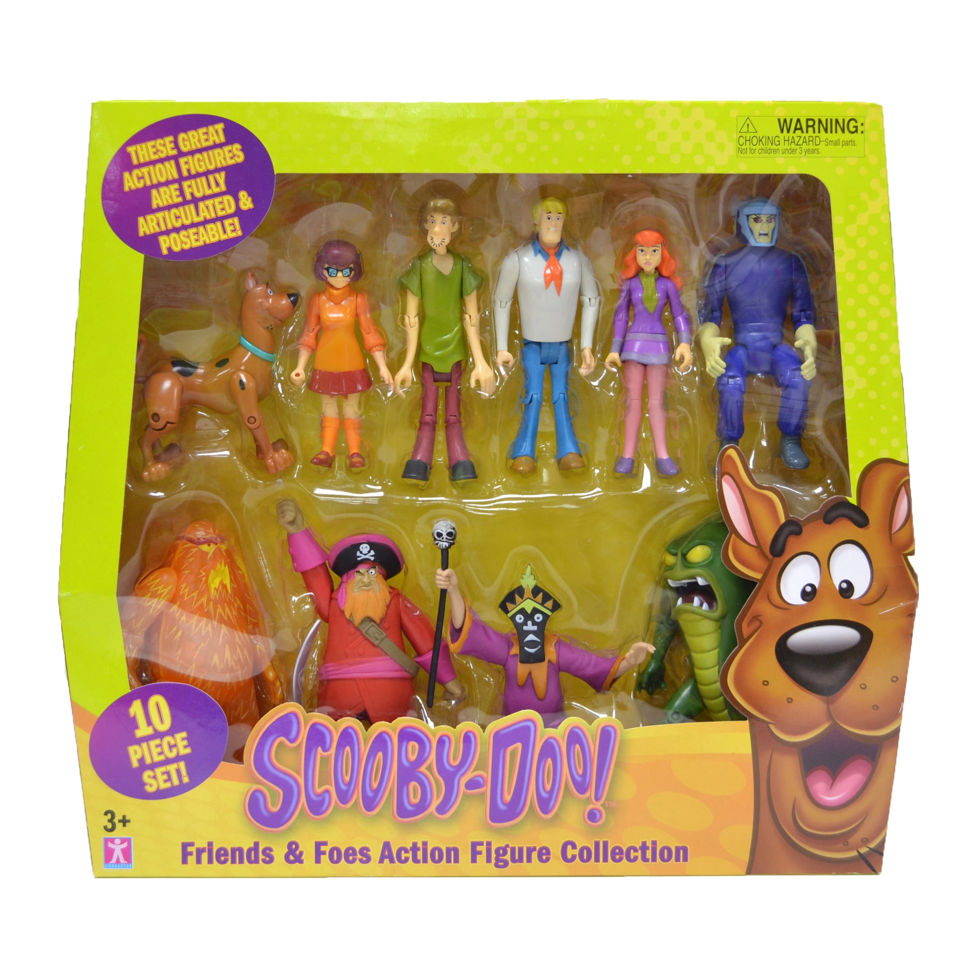 Rare 5" Scooby-Doo 1000V Man Figure Hanna-Barbers Scooby Doo toys #K 