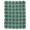 Patch Magic Green Double Wedding Ring Quilt