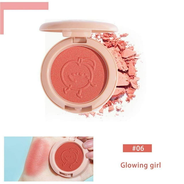 relayinert Makeup Blush Palette Lasting Natural Blush Cosmetic Brighten Skin Blush