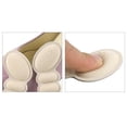 thumbnail image 3 of Almohadillas antideslizantes para el talón Macarena Cojín de Talón con Mariposa Inserta Pegatinas Protector de Pie Beige 3 mm 6 mm de grosor, 3 of 8