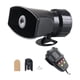 thumbnail image 2 of Bocina de alarma para coche genérica, 12 V, 5 tonos, sonido fuerte con micrófono, de altavoz PA, amplificador de sonido de emergencia para aut, 2 of 8