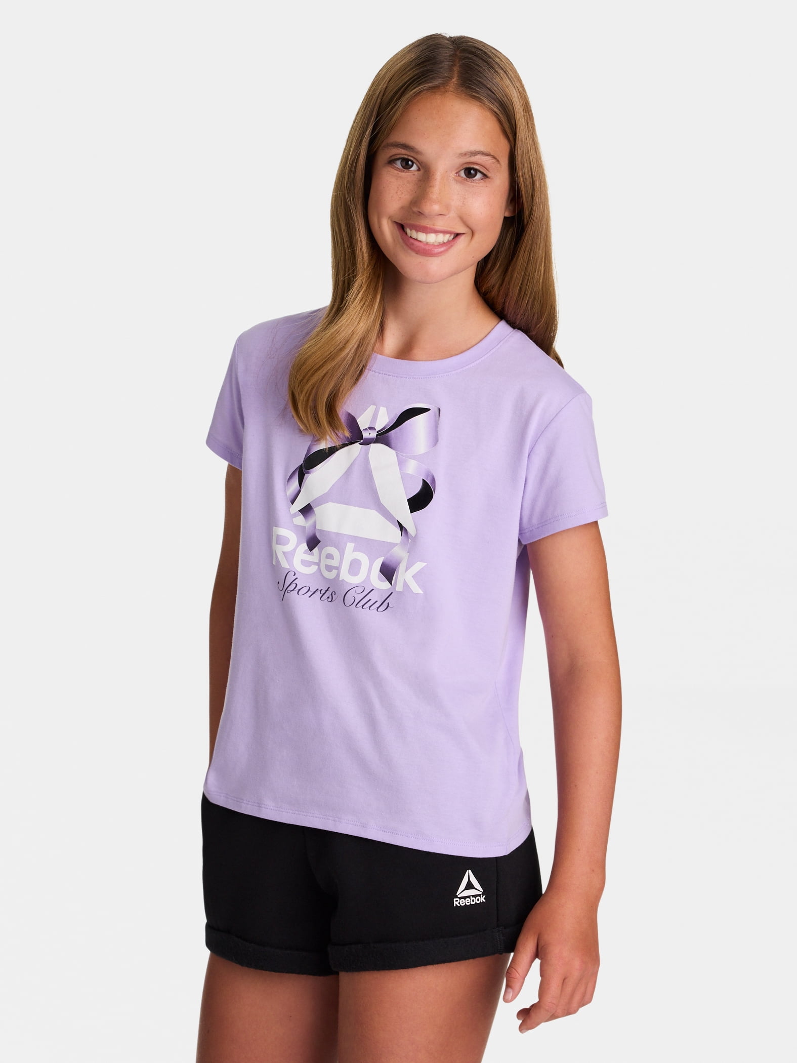 Reebok Girl's Sport Chic Graphic T-Shirt, Sizes 4-18