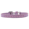thumbnail image 3 of Dog, Puppy  Pet Fashion Collar, "Bright Pink Crystal Rimsets", 3 of 8