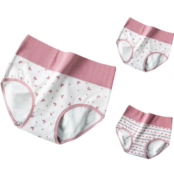 Paiwinds Women's Classic White Cotton Briefs - Mid-rise Breathable Underwear for Everyday Casual Wear, Simple & Comfortable Ladies Panties