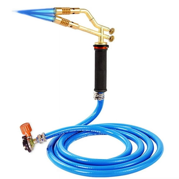 Double-Head LPG Welding Torch Gas Torch Air Conditioner Copper Tube Welding Torch