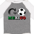 thumbnail image 4 of Inktastic Go, Mexico- Soccer, Football Boys or Girls Long Sleeve Baby Bodysuit, 4 of 5