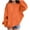 Orange, variant on purcolt Unisex Boys Girls Sherpa Lined Crewneck Sweatshirt Kids Winter Warm Fleece Pullover Sweater Casual Fall Clothes for 3-16Y