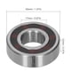 thumbnail image 1 of Round CSK17PP Unilateral Unilateral Unilating Con Keyway para la Industria Automotriz de Maquinaria Textil, 1 of 7