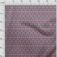 thumbnail image 2 of oneOone Cotton Cambric Fabric Geometric & Paisley Block Printed Craft Fabric BTY 56 Inch Wide, 2 of 4