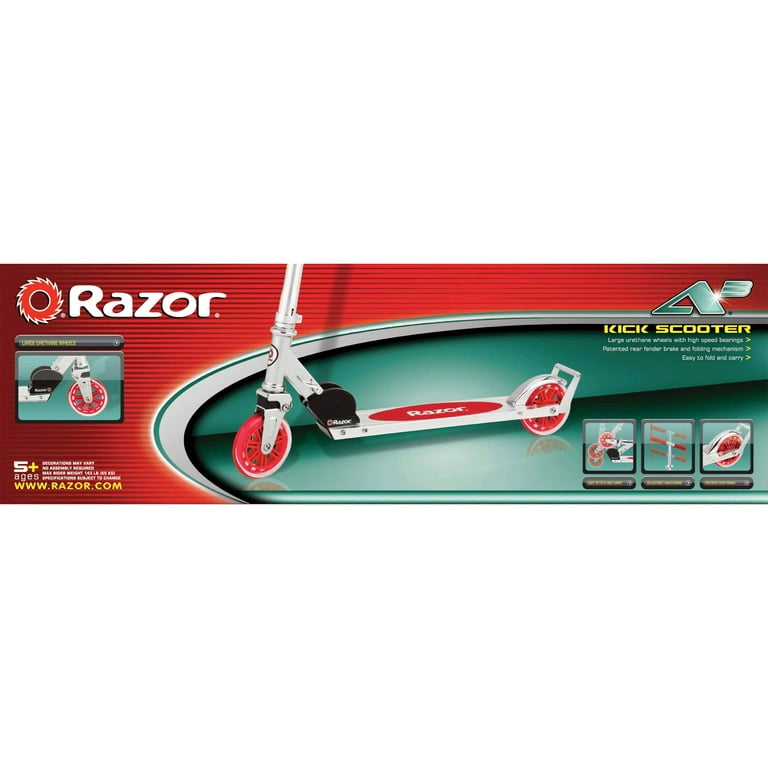 Razor A3 Kick Scooter (Red) - Walmart.com