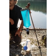 Sawyer Products SP304 Squeeze Water Filtration System, Cnoc Premium 2 Liter Bladder, Blue