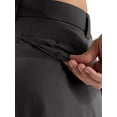 thumbnail image 6 of MIER Men's Stretch Golf Pants 30" Lightweight Classic Fit Dress Pants, Water-Resistant Casual Work Slacks, Dark Gray, 40W x 30L, 6 of 7