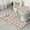 Football Helmets With, variant on Football Helmets with Bows Pattern Bathroom Rugs Sets 3 Piece,Toilet Cover Set,Absorbent Non Slip Bathroom Mats Sets with U-Shaped Contour Rug Toilet Rug Set