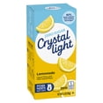 thumbnail image 5 of Crystal Light Drink Mix, 6 Pitcher Packets, for Flavorful Hydration and Shareable Refreshment, Lemonade, natural flavor with other natural flavor, Zero Sugar, Low Calorie, 3.2 oz, 5 of 10