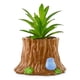 thumbnail image 2 of Maceta de cerámica con tocón de árbol de Winnie The Pooh con suculentas de 5 pulgadas, 2 of 6