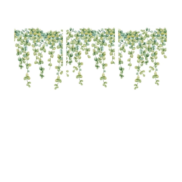 Decoraciones de Pared para Pegatinas de Pared de Sala de Estar de Plantas Y Flores a Pegatinas de Pared de Estilo Japonés, Pegatinas de Pared de Fondo, Pegatinas de Pared de Decoración de Habitación,