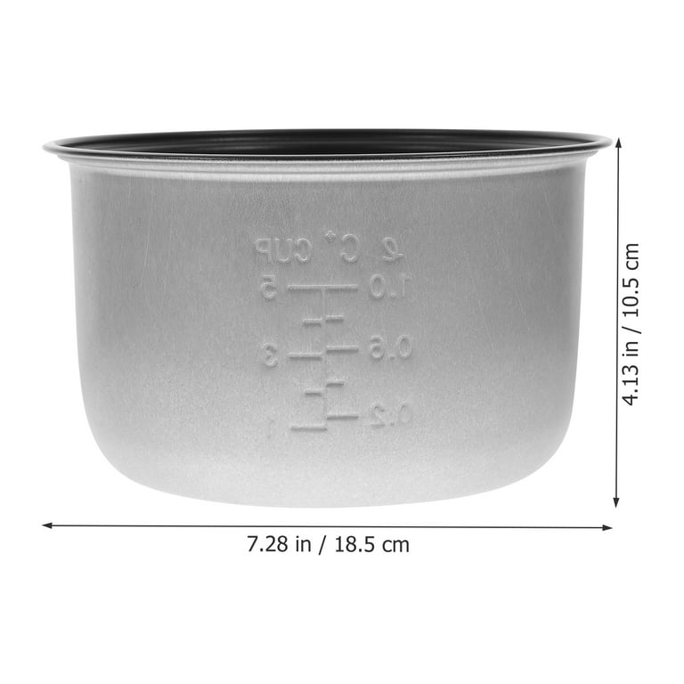 Rice Cooker Inner Pot Electric Cooker Accessories Non-Stick Rice Cooker Pot, Size: 18.5x17.5cm