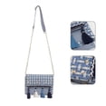 thumbnail image 3 of 1 bolsa tejida con borlas., 3 of 3