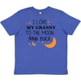 thumbnail image 3 of Inktastic I Love My Granny To The Moon and Back Youth T-Shirt, 3 of 5