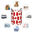 thumbnail image 6 of Balery Canada Round Laundry Basket with Handles Waterproof Freestanding Laundry Hamper for Clothes Toys in the Dorm and Family-Medium, 6 of 8