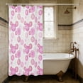 thumbnail image 4 of Plastic Shower Curtain Thick Waterproof And Mildews-proof Shower Curtain Dry And Wet Separation Shower Curtain Suitable For Bathroom Bedroom Toilet, 4 of 4