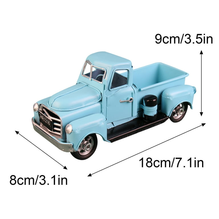 Vintage blue clearance truck toy