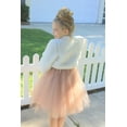 thumbnail image 5 of Ekidsbridal Girl Princess Jacket Bolero - Faux Fur Flower Girl Cape Jacket Bolero Fur Cape (Size: M-12), 5 of 5