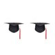 thumbnail image 4 of Qarigey Sombrero académico, gorras de recuerdo de la Academia, , accesorios de fiesta escolar, tocado de soltero, sombrero de graduación con Type2 NO2, 4 of 6