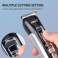 thumbnail image 5 of IM Beauty 3 In 1 Mens Beard Trimmer, Hair Clipper Mustache Trimmer Hair Cutting Groomer Kit For Men Precision Trimmer with USB Charging Base, 5 of 8