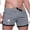 A-Gray, variant on TEAJOPSUU Men's Swim Trunks Plus Size Coconut Print Shorts with Stretch Mesh Fabric Color Block Trim Elastic Drawstring Waist C-Black