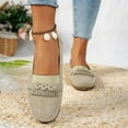 thumbnail image 6 of Wensltd Spring Fall Shallow Mouth Shoes Fashion Casual Style Solid Color Round Toe Women's Flats, 6 of 8
