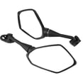 thumbnail image 1 of Fyydes Rear View Mirror, Reflective Rear View Mirrors,2Pcs Motorcycle Modified Racing Rearview Mirror Reflective Side Mirrors for HONDA CBR600 CBR900, 1 of 8