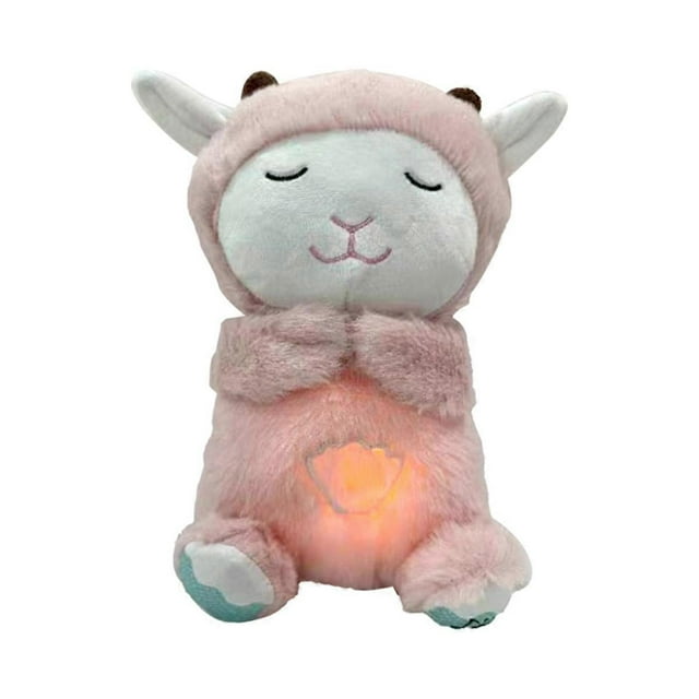 Breathing Stuffed Animal Toys Rest Calming Sleep Baby Soother
