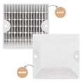 thumbnail image 2 of Shisuyan curb reflectors Pavement Reflectors Plastic Nighttime Guidance Highways 4Pack, 2 of 8