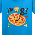 thumbnail image 4 of Inktastic I'm Eight Pizza Birthday Party Youth T-Shirt, 4 of 5