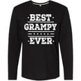 thumbnail image 3 of Inktastic Best Grampy Ever Grandpa Long Sleeve T-Shirt, 3 of 5
