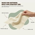 thumbnail image 6 of Utopia Towels 24 Pack Cotton Washcloths Set, 100% Ring Spun Cotton, Premium Flannel Face Cloths, Highly Absorbent and Soft Feel Fingertip Towels, Ivory, 6 of 10