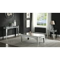 thumbnail image 2 of Acme Furniture Nowles Sofa Table in Mirrored & Faux Stones Furniture, 2 of 3