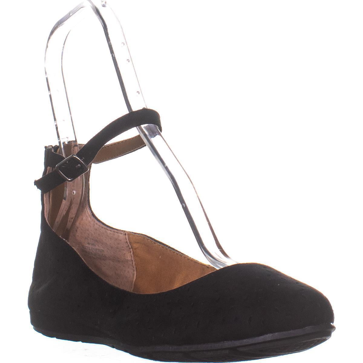 ballet flats with a strap
