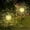 Warm White, variant on Solar Garden Firework Lights Outdoor , 2 Pack 150 LED 8 Lighting Modes Sparklers Solar Twinkling Starburst Lights for Yard Flowerbed Pathway Fence Decorations, Multicolor, Copper Wire