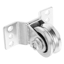 MEIBUTYUP Heavy Duty Rope Pulley, Industrial Grade 304 Stainless Steel, Finish, and