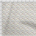thumbnail image 4 of Soimoi Llama Alpaca Print, Velvet Fabric, Decor Sewing Fabric by The Yard 54 Inch Wide,Decorative Fabric for Upholstery and Home Accents, Peach & Green, 4 of 5